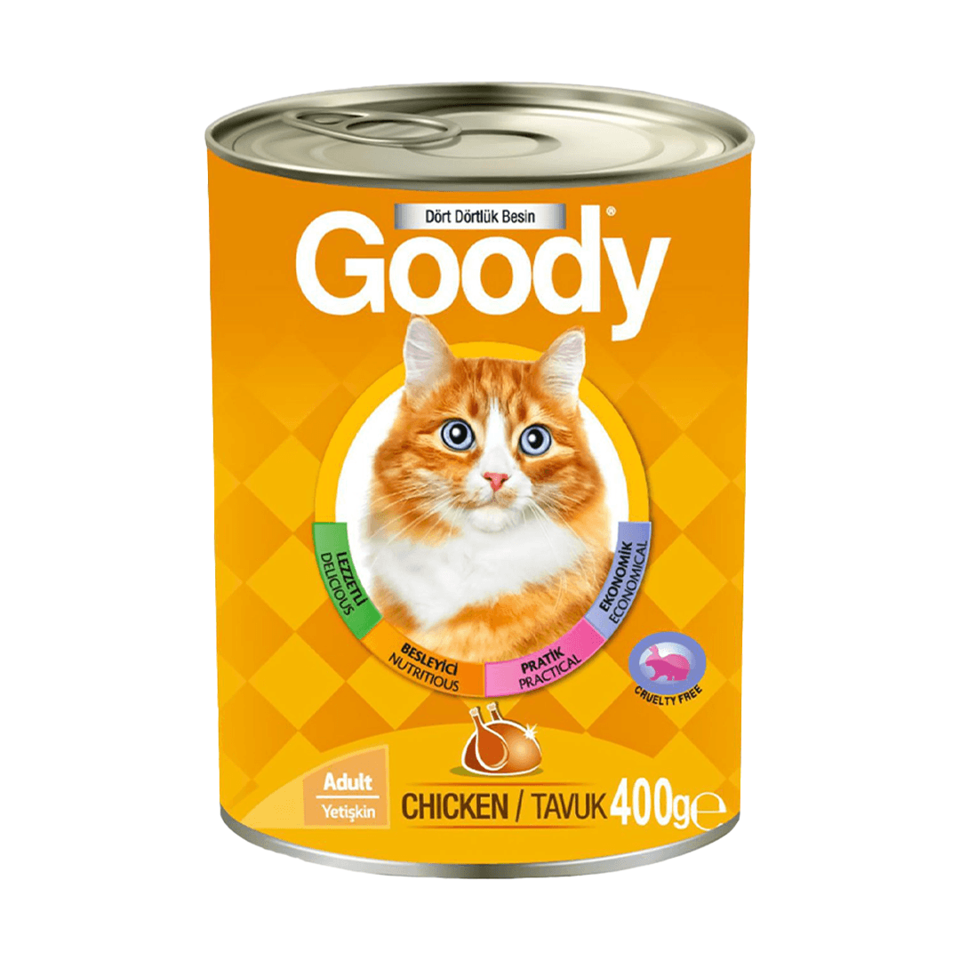 GOODY TAVUKLU YETİŞKİN KEDİ KONSERVESİ 400 GR