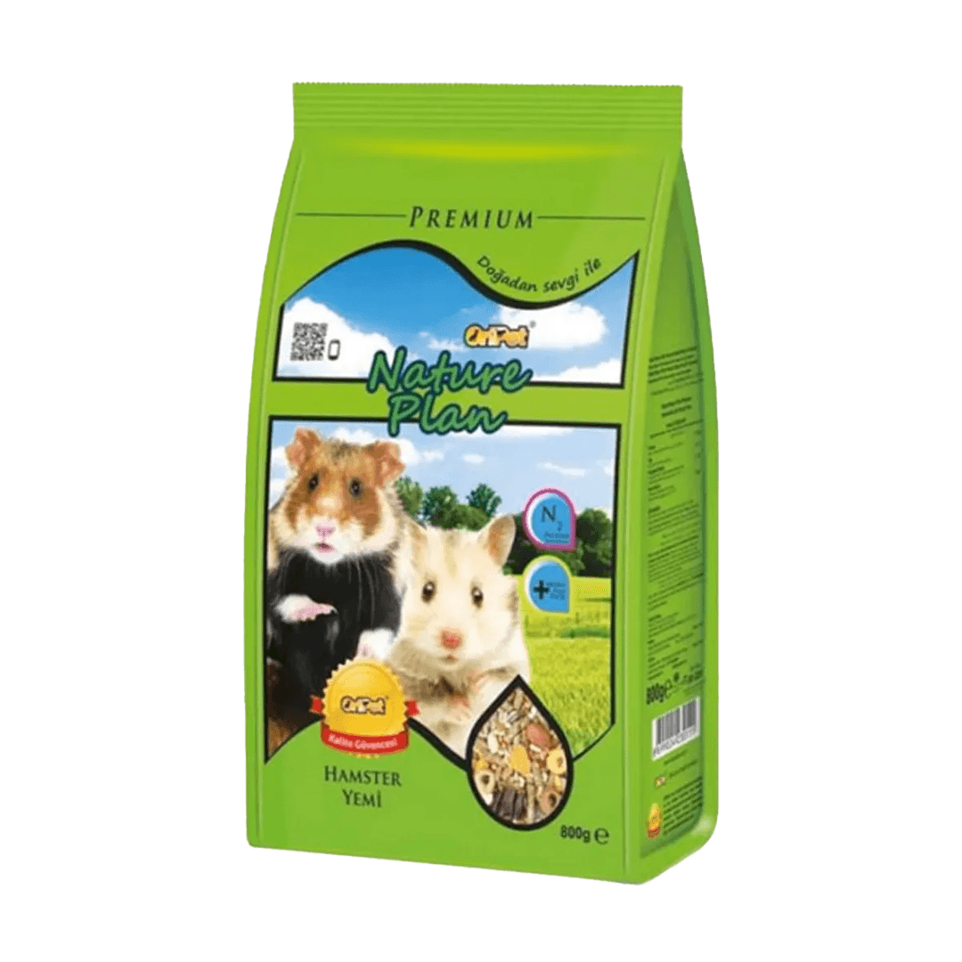 NATURE PLAN HAMSTER YEMİ 800 GR