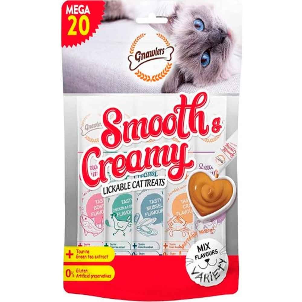 Gnawlers Krema Kedi Ödülü Karışık Lezzetler 20x15 Gr