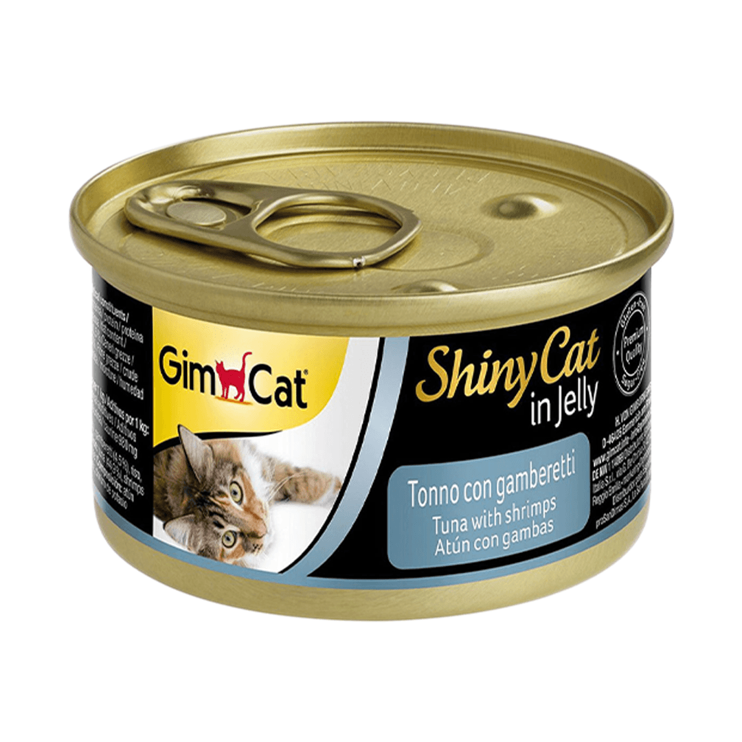 Gimcat Shinycat Tuna Balıklı  Karidesli 70 Gr