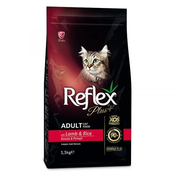 REFLEX PLUS CAT ADULT LAMB RİCE  1,5 KG