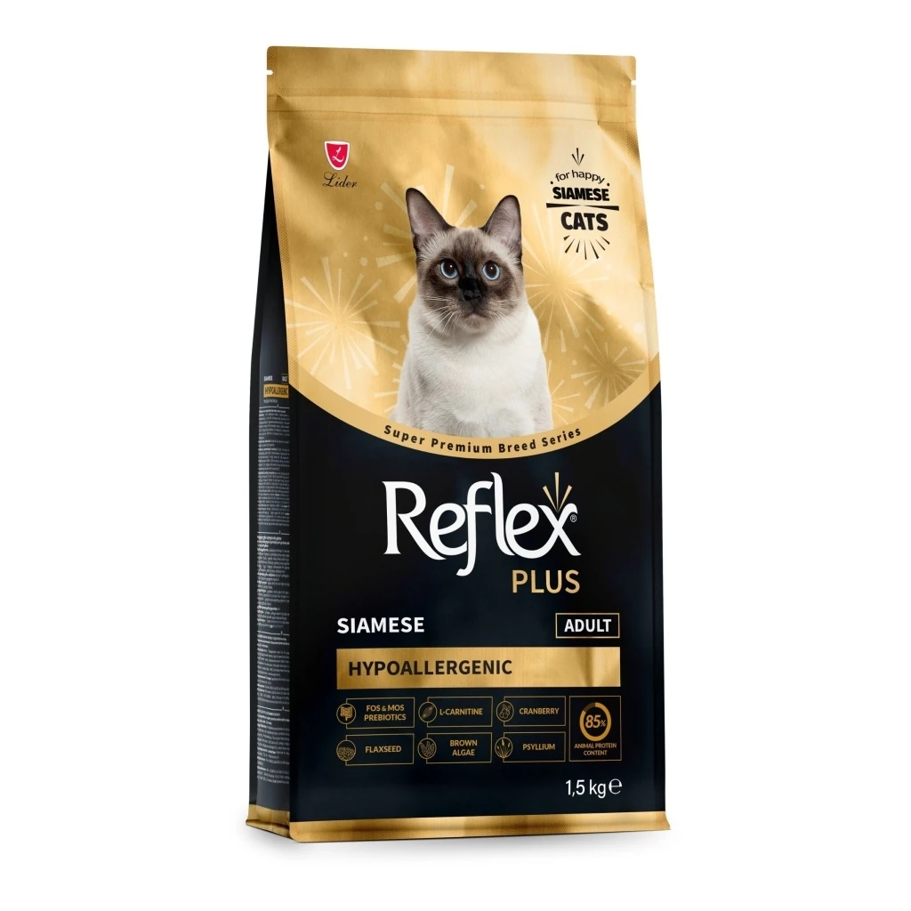 REFLEX PLUS SIAMESE YETİŞKİN KEDİ MAMASI  1,5 KG