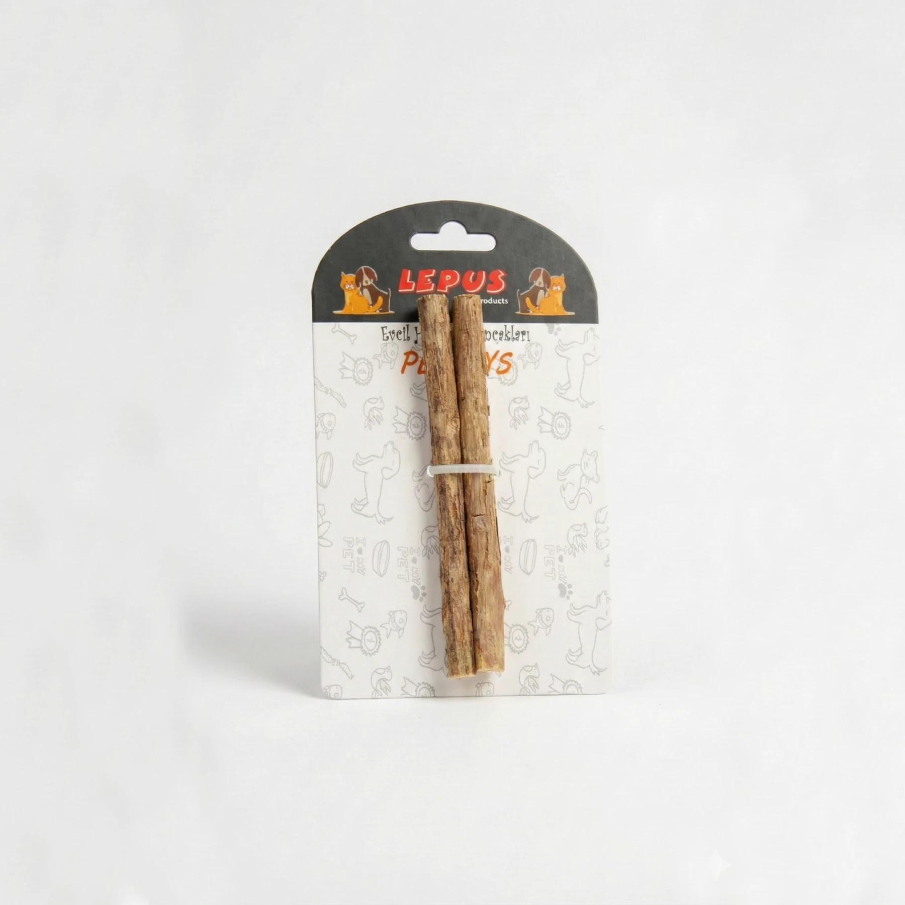 MATATABİ AĞACI 2’Lİ JUMBO ÇUBUK KEDİ OYUNCAĞI 12X10-14 CM