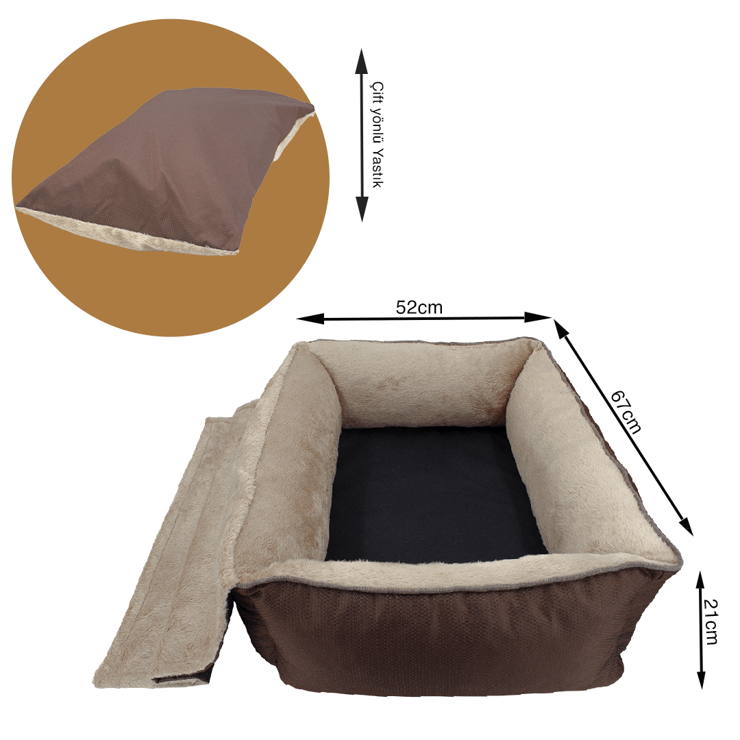 WINTER BED KAHVERENGİ MEDİUM