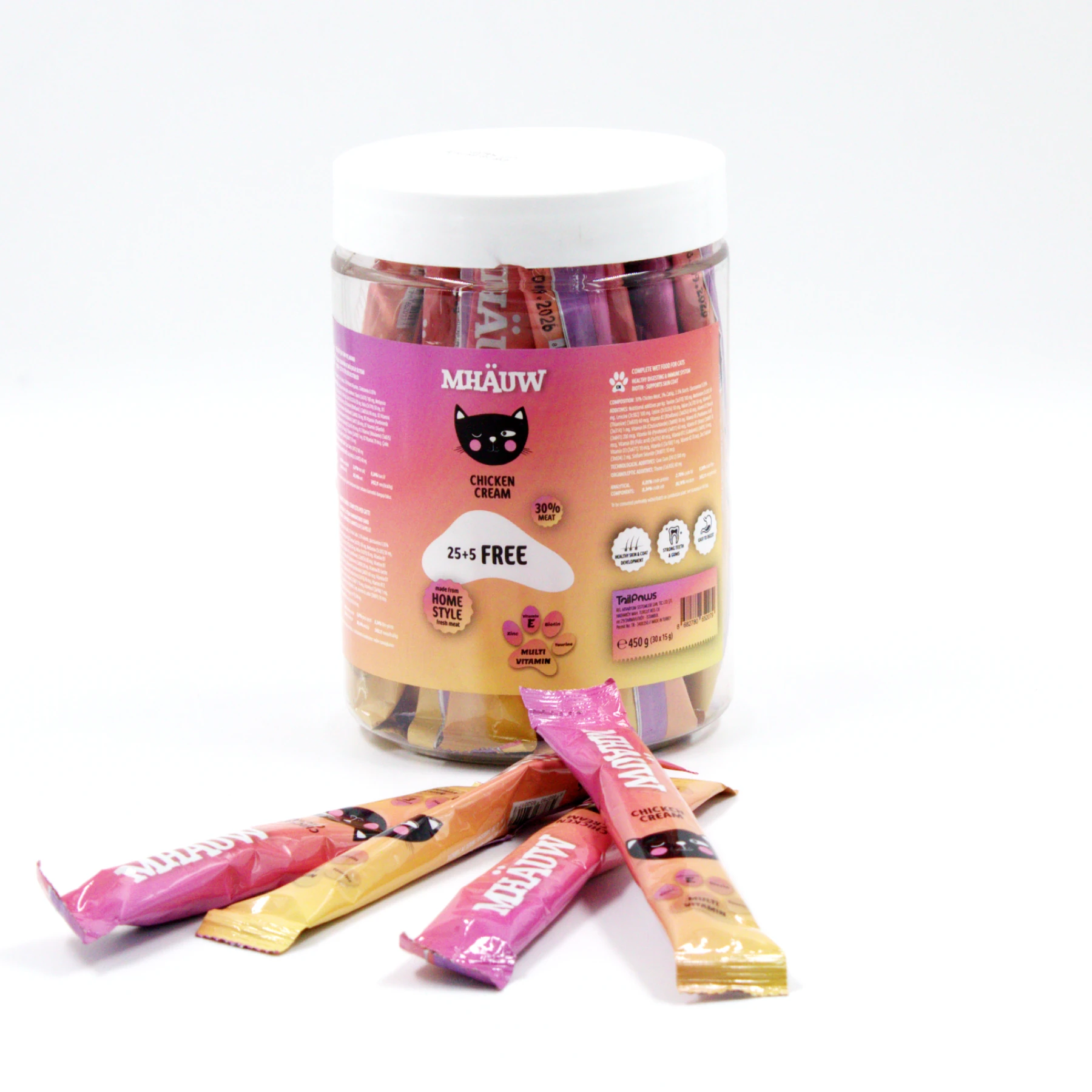 MHAUW CREMA  MULTİ VİTAMİN 15 G X 30 LU (KAVANOZ)