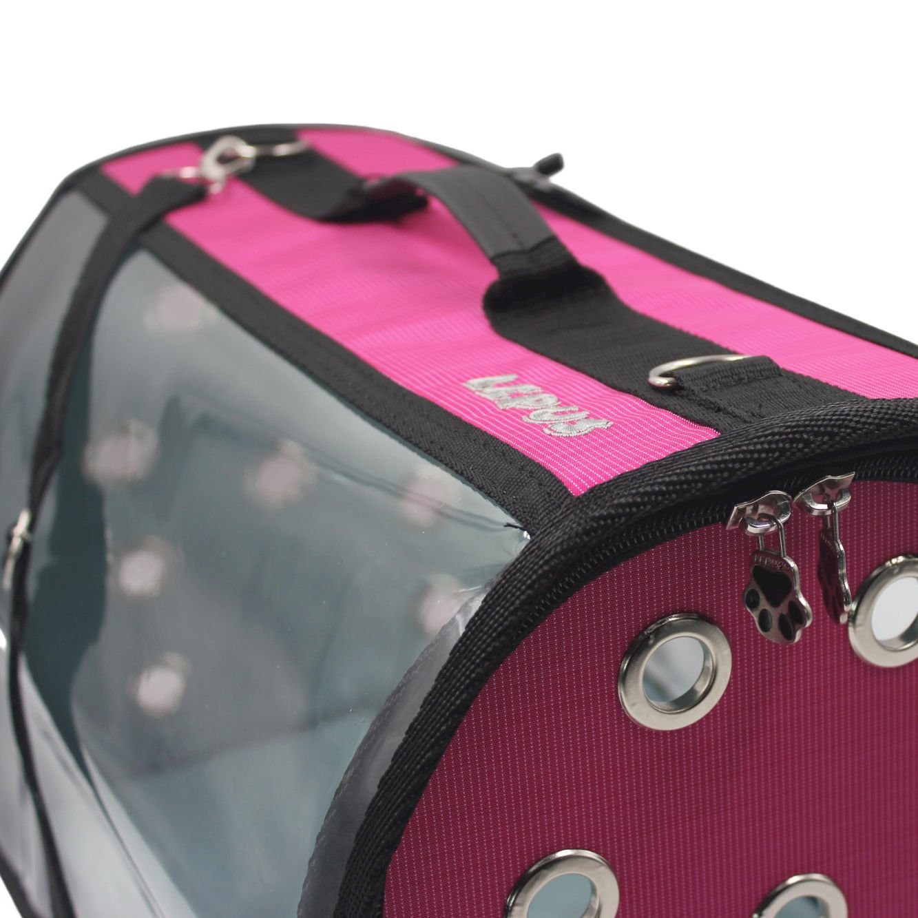 ŞEFFAF FLY BAG PEMBE