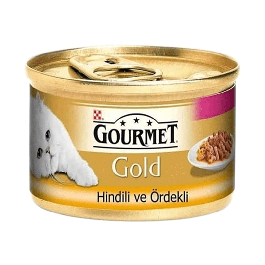 Gourmet Gold Kıyılmış çifte lezzet hindi ördek 85 gr