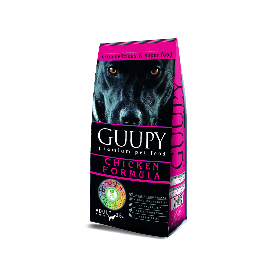 GUPPY ADULT DOG 18/7 CHICKEN 15 KG