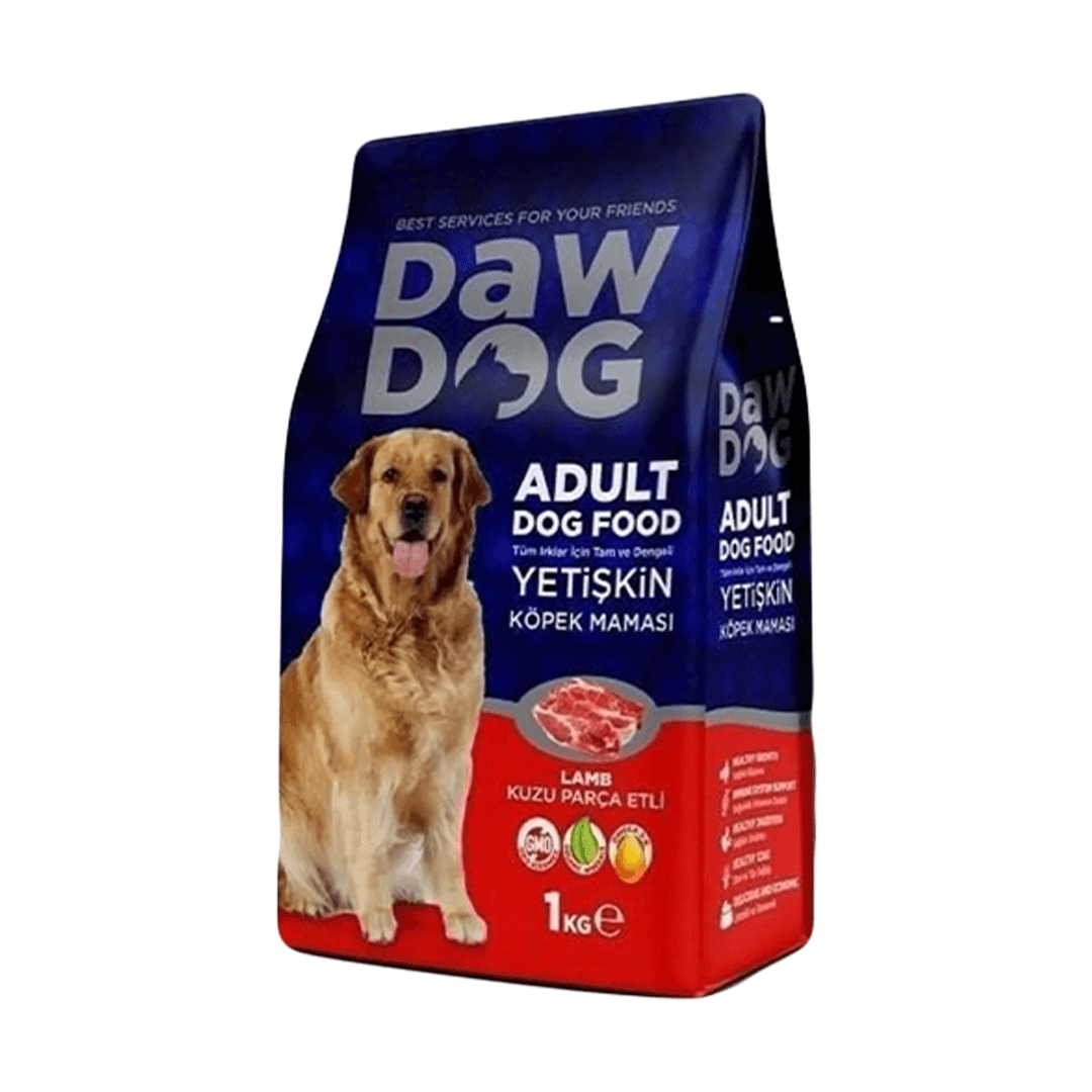 DAWDOG 1 KG YETİŞKİN KÖPEK MAMASI KUZU & PİRİNÇ