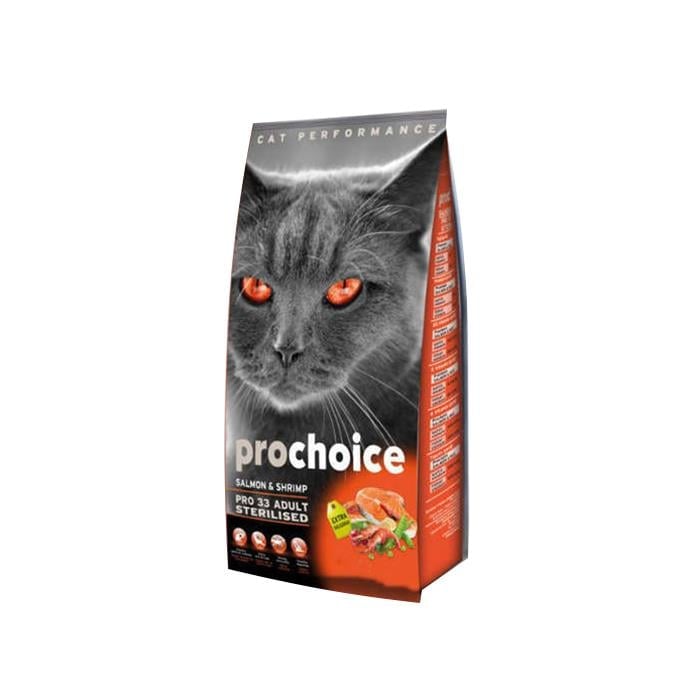 PROCHOICE CAT PRO 33 ADULT SALMON&SHRIMP 2 KG
