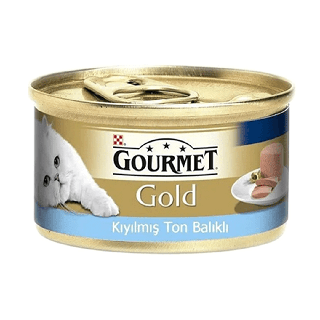 Gourmet Gold Kıyılmış Tonlu Kedi Yaş Mama 85 Gr