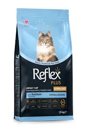 Reflex Plus Somonlu Kısırlaştırılmış Kedi Maması 1.5 Kg