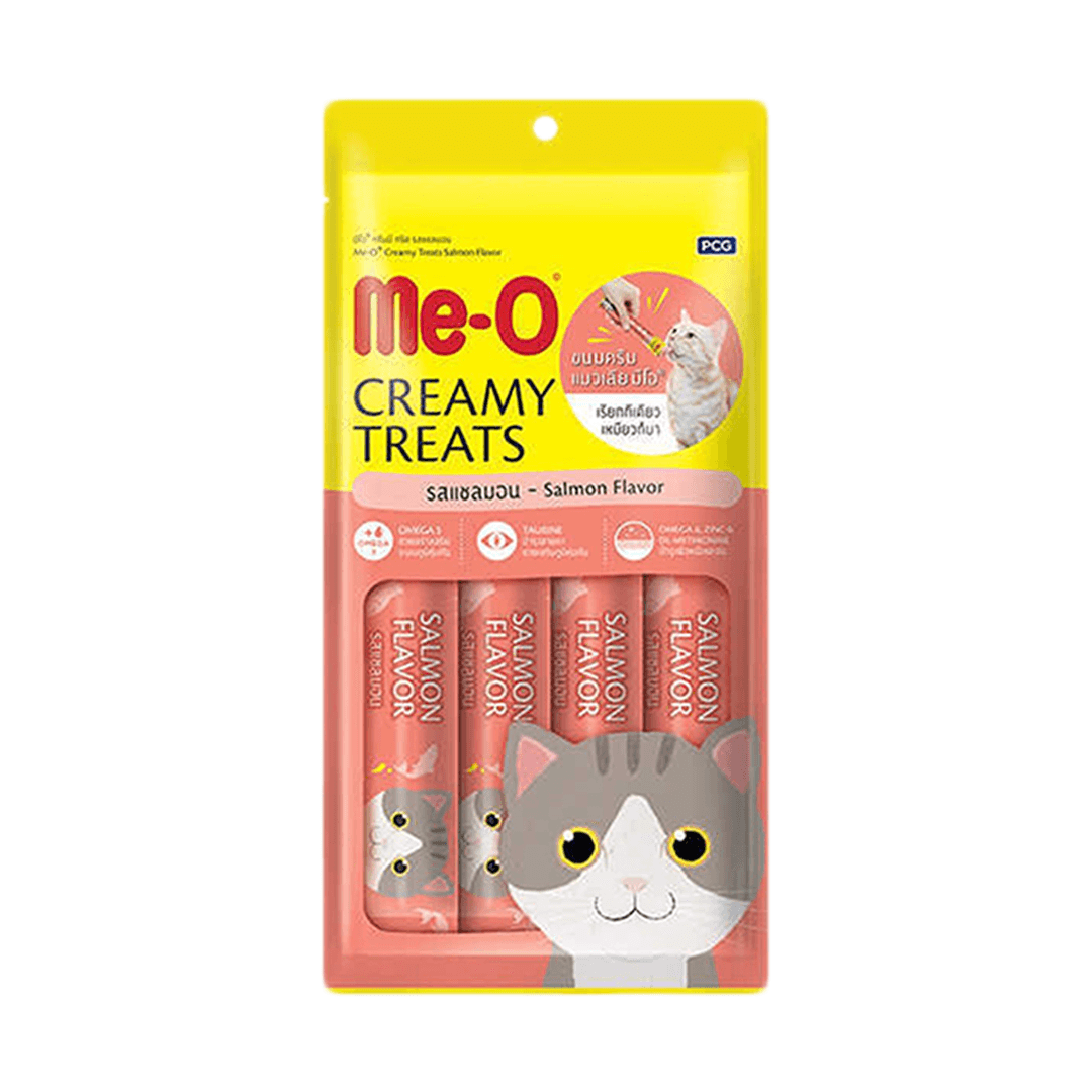 ME-O CREAMY TREATS SOMON BALIĞI 4X15 GR