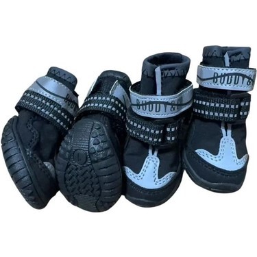 Buddy Co Superstone Kauçuk Dış Taban Köpek Ayakkabısı Siyah No 1 4,5 Cm