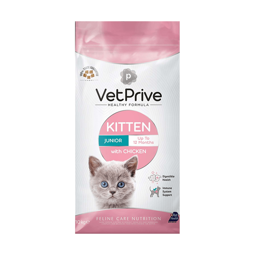 VET PRİVE CAT KİTTEN WİTH CHİCKEN 10 KG