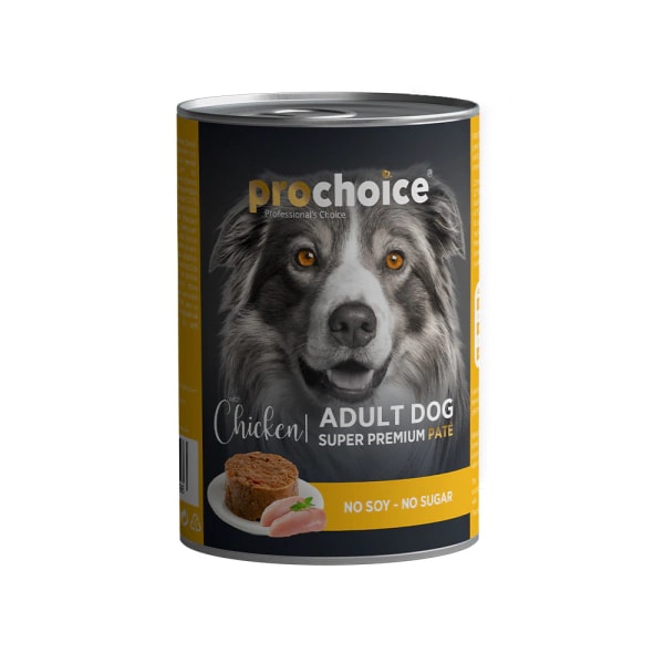 PROCHOICE ADULT DOG CHICKEN&RICE PATE 400 GR