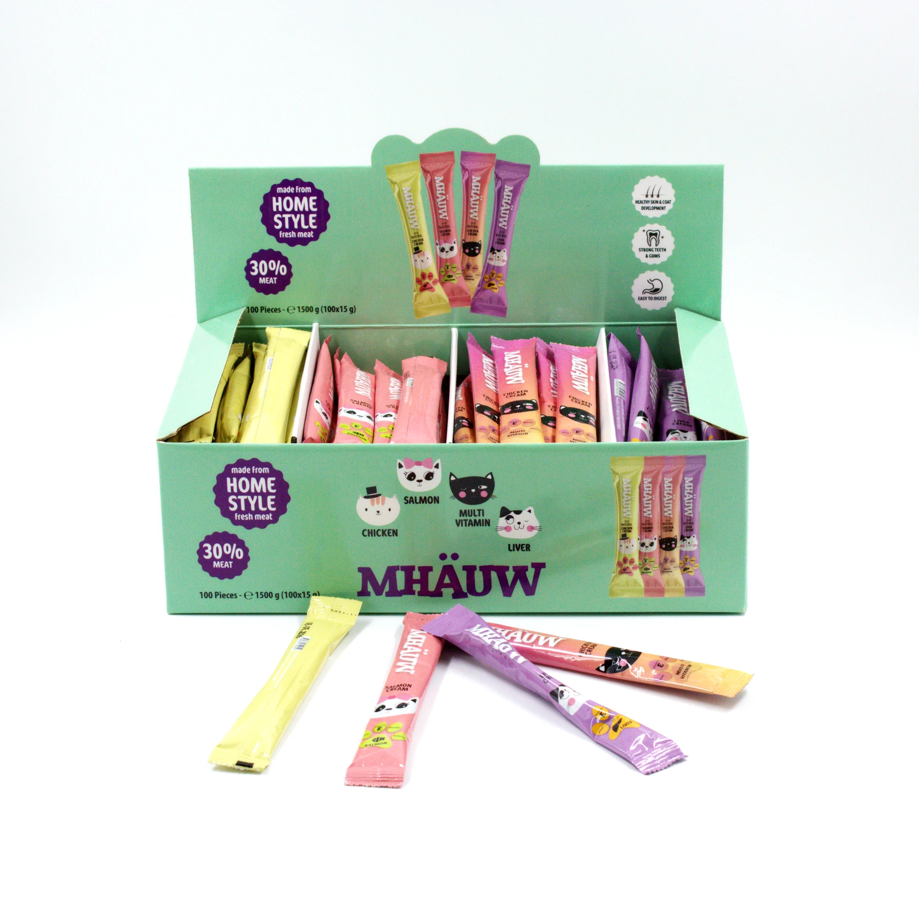 MHAUW CREMA  MİXED ALL 15 G X 100 LÜ