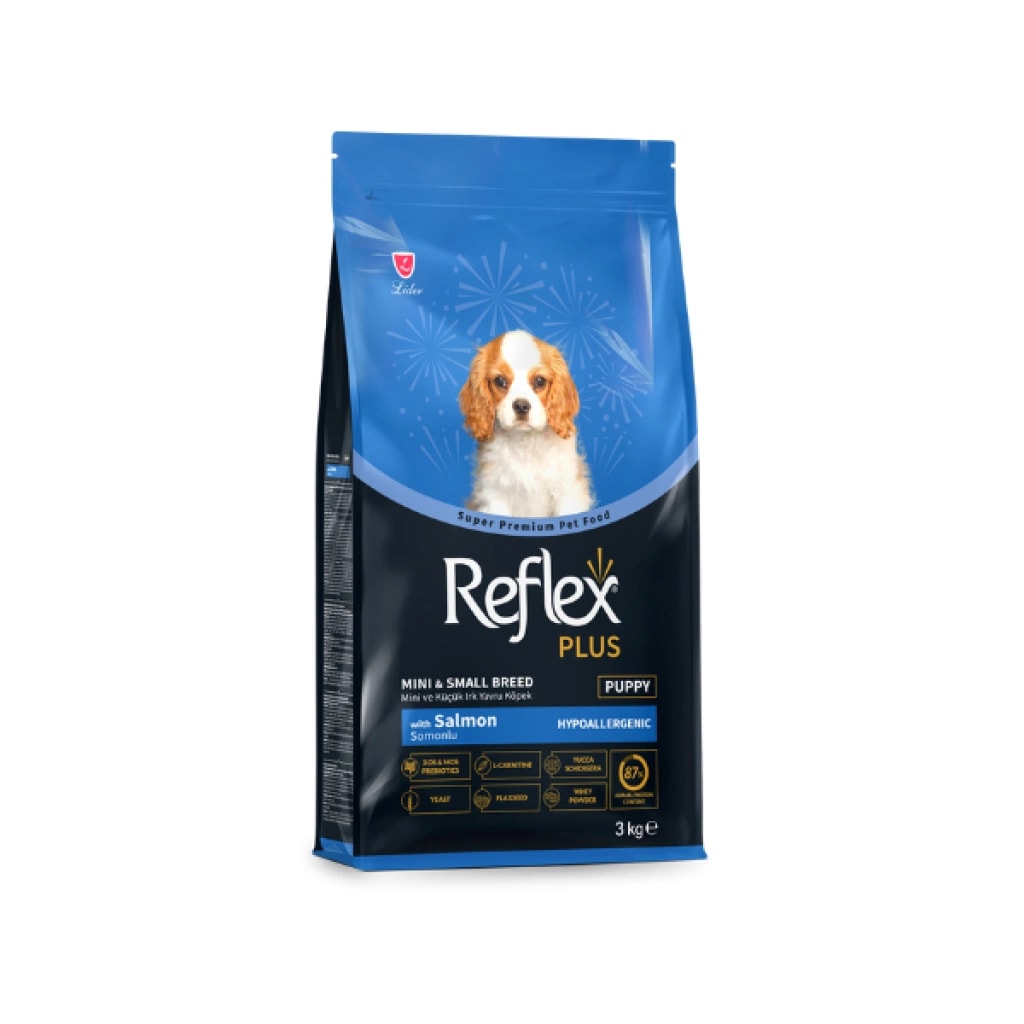 Reflex Plus Hipoalerjenik Somonlu Küçük Irk Yavru Köpek Maması 3kg