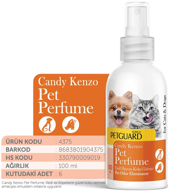 PETGUARD CANDY KENZO KEDİ KÖPEK PARFÜM