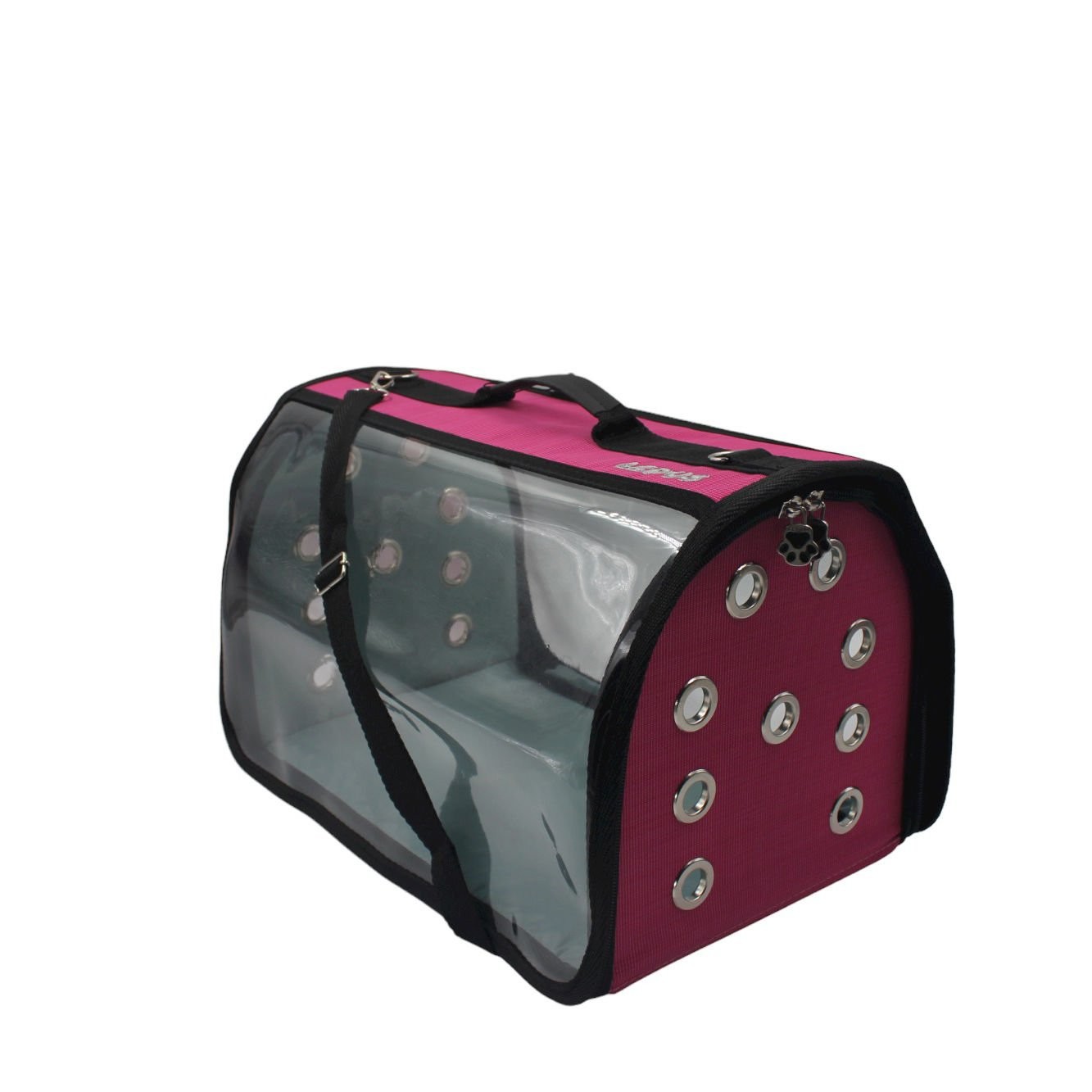 ŞEFFAF FLY BAG PEMBE