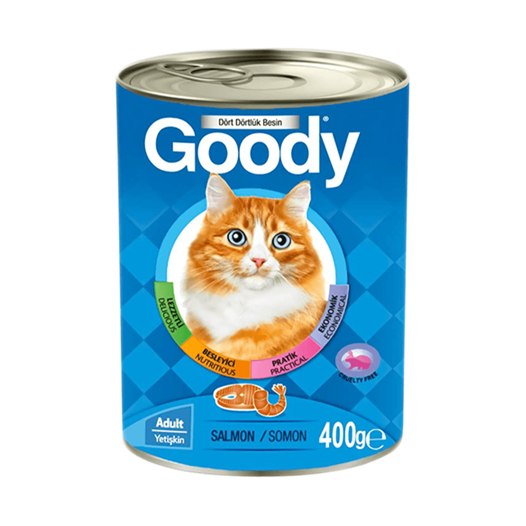 GOODY SOMONLU YETİŞKİN KEDİ KONSERVESİ 400 GR