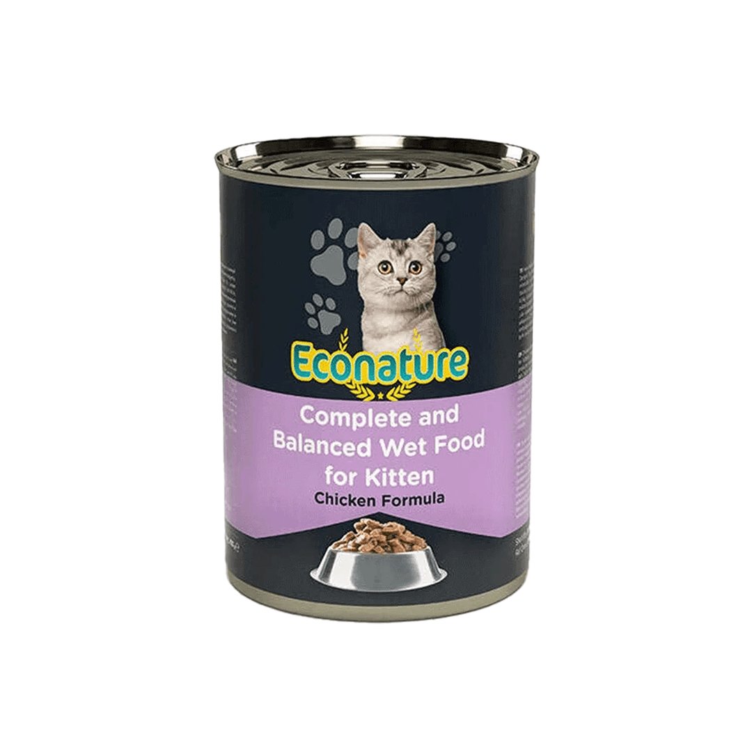 ECONATURE YAV.TAV.KEDİ KONSERVE 400GR