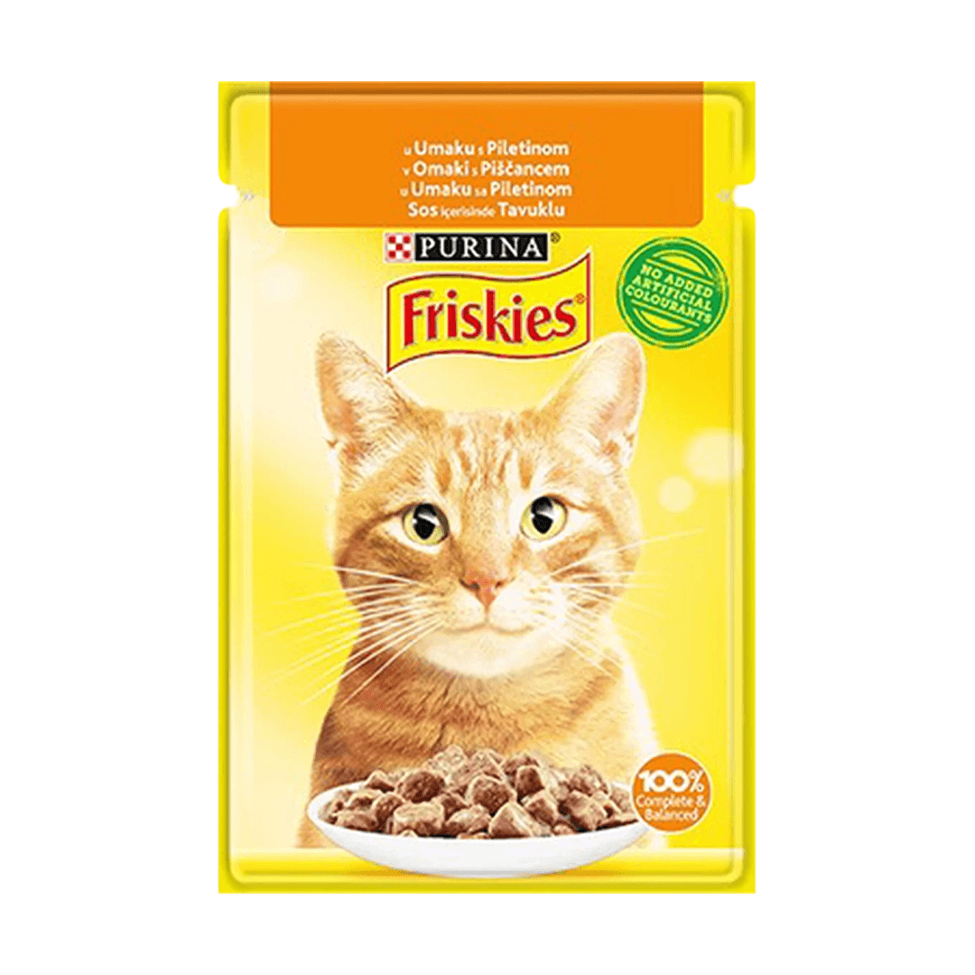 FRİSKİES 85 GR TAVUKLU KEDİ MAMASI