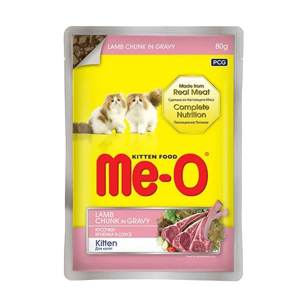 ME-O KUZU ETLİ YAVRU KEDİ YAŞ MAMA 80GR