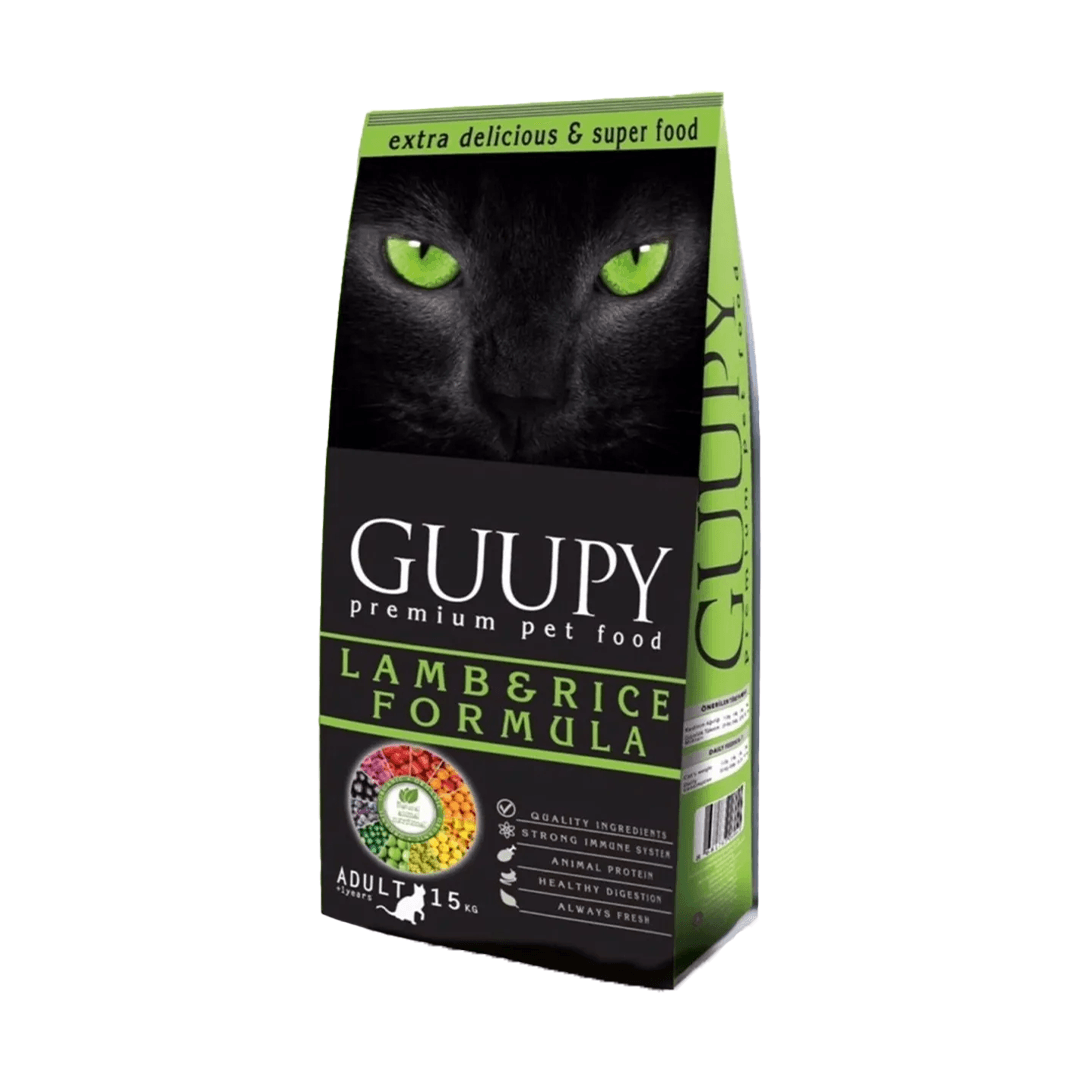 GUPPY ADULT CAT  KUZULU VE PRİNÇLİ 15 KG