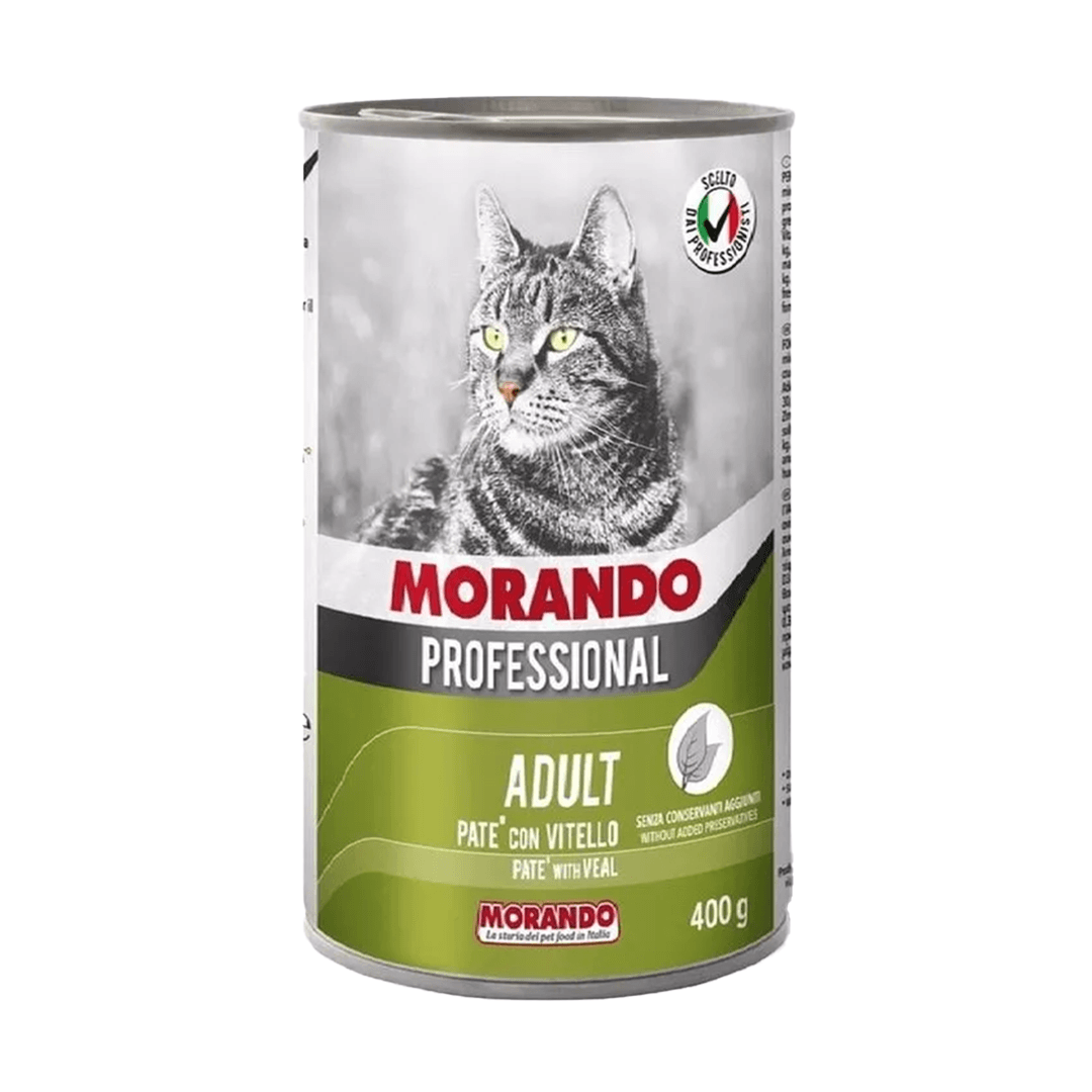 MORANDO YETİŞKİN KEDİ 400 GR DANA ETLİ PATE