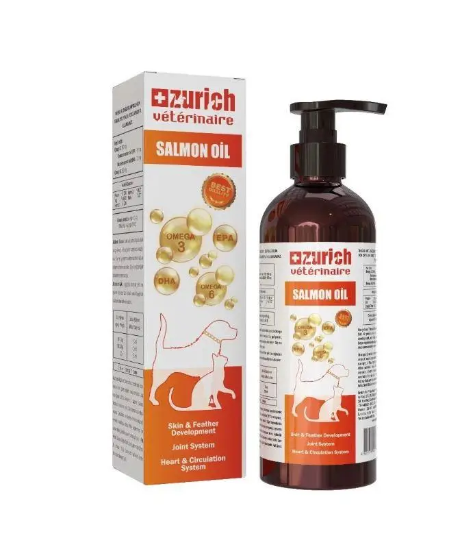 ZURİCH VETERİNAİRE SALMON OIL / OMEGA 3 VE OMEGA 6 SIVI DESTEĞİ 200 ML