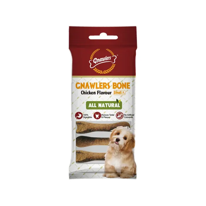 GNAWLERS CHICKEN BONE 6 LI