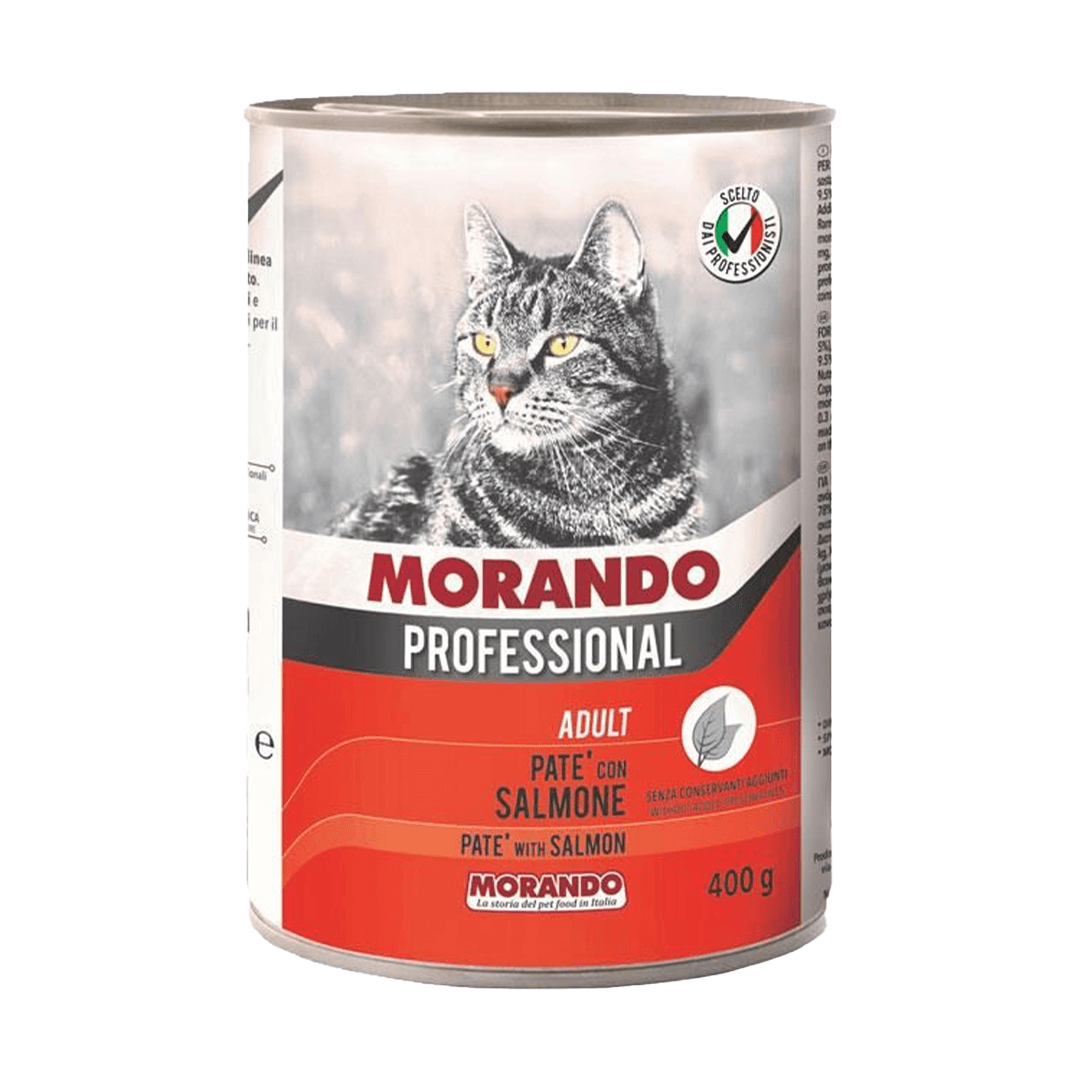 MORANDO YETİŞKİN KEDİ 400 GR SOMONLU PATE