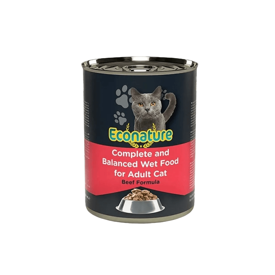 ECONATURE YET.SIĞIR KEDİ KONSERVE 400GR