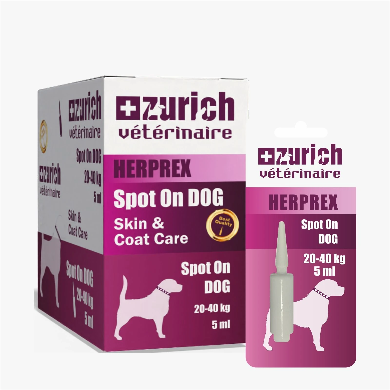 ZÜRİCH KÖPEK ENSE DAMLASI 5 ML