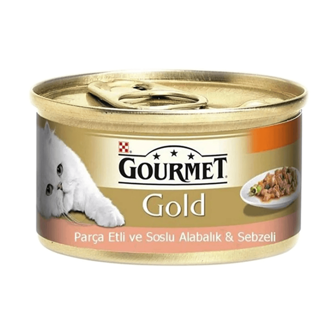 Gourmet Gold Parça etli ve soslu alabalık 85 gr