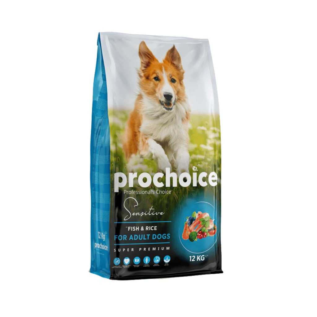 PROCHOICE Sensetive Fish&Rice Adult Dog 12 KG