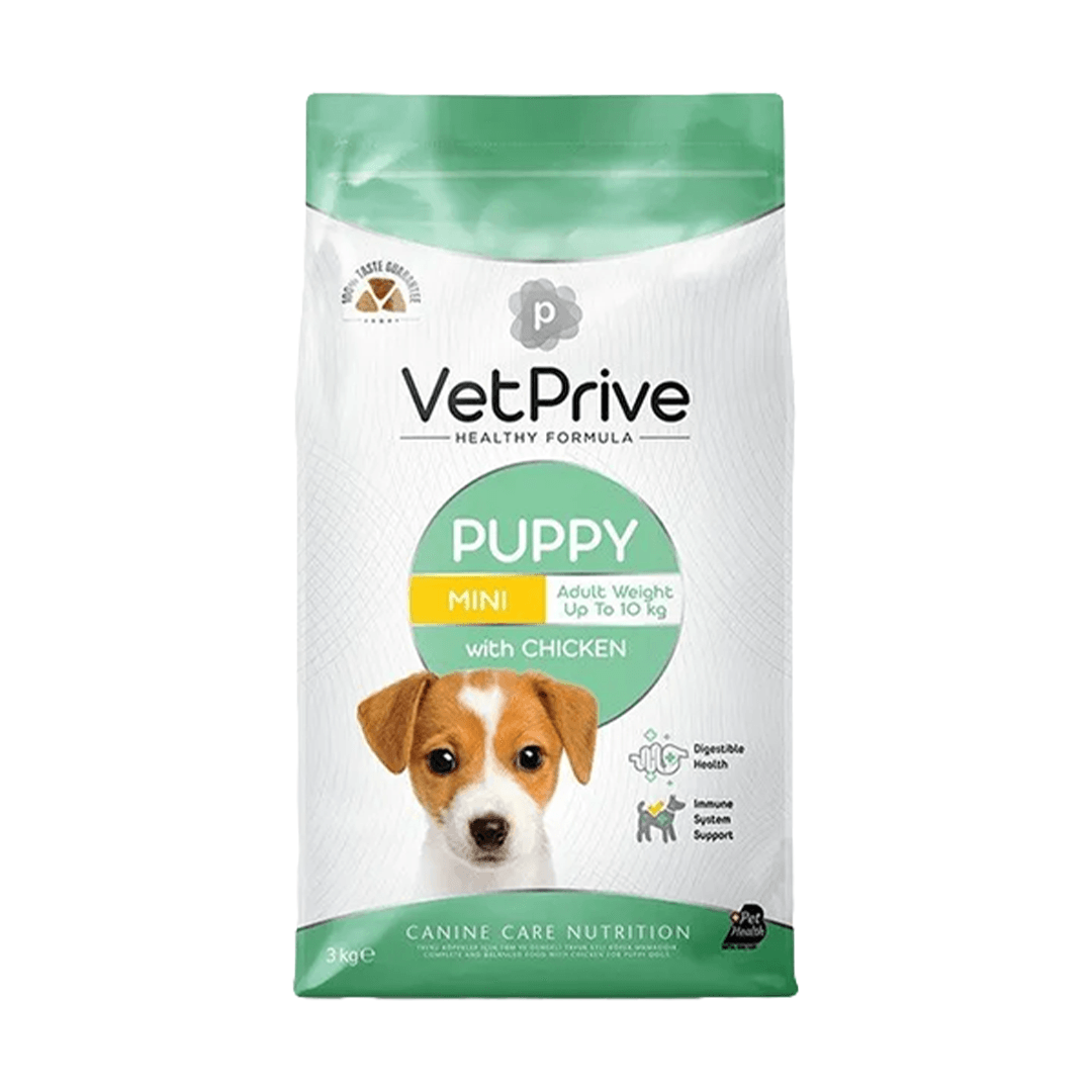 VET PRİVE DOG PUPPY MİNİ WİTH CHİCKEN 3 KG