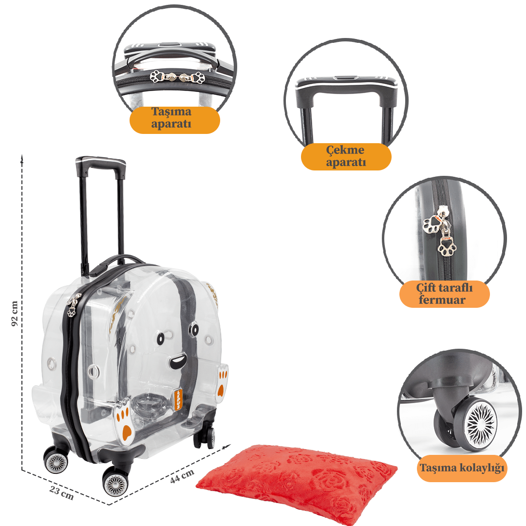 WHEEL BAG SİYAH