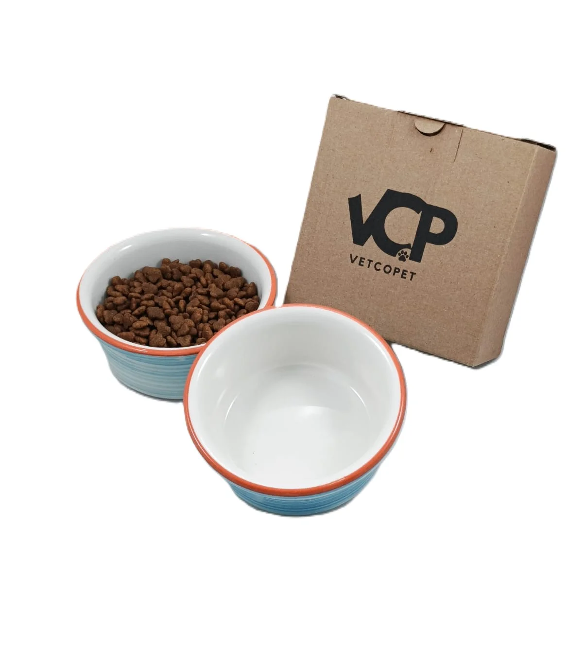 RACCOON TURNETLİ MAVİ SERAMİK 300 ML