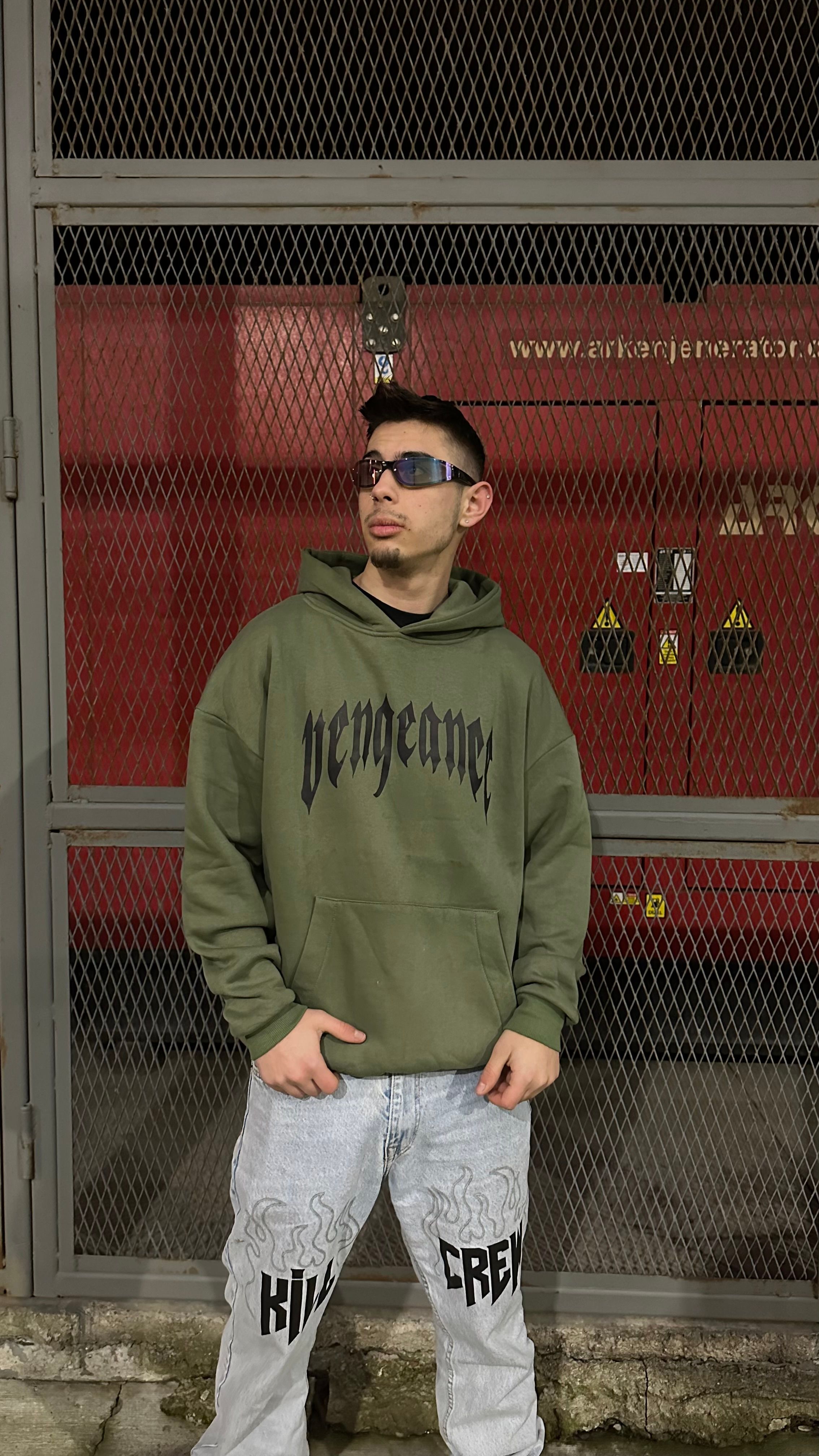 Vengeance Premium Unisex Oversize Sweatshirt 