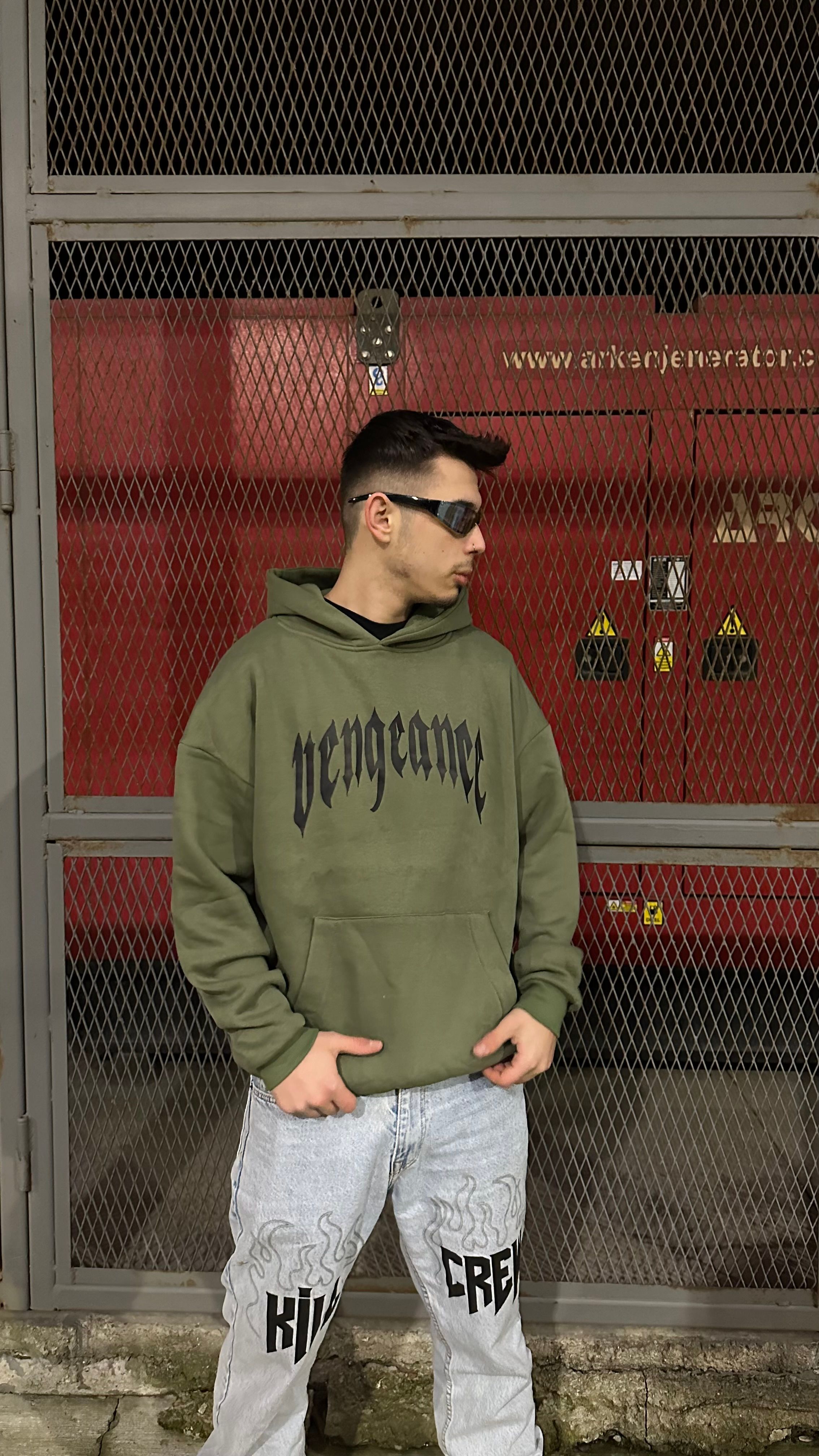 Vengeance Premium Unisex Oversize Sweatshirt 