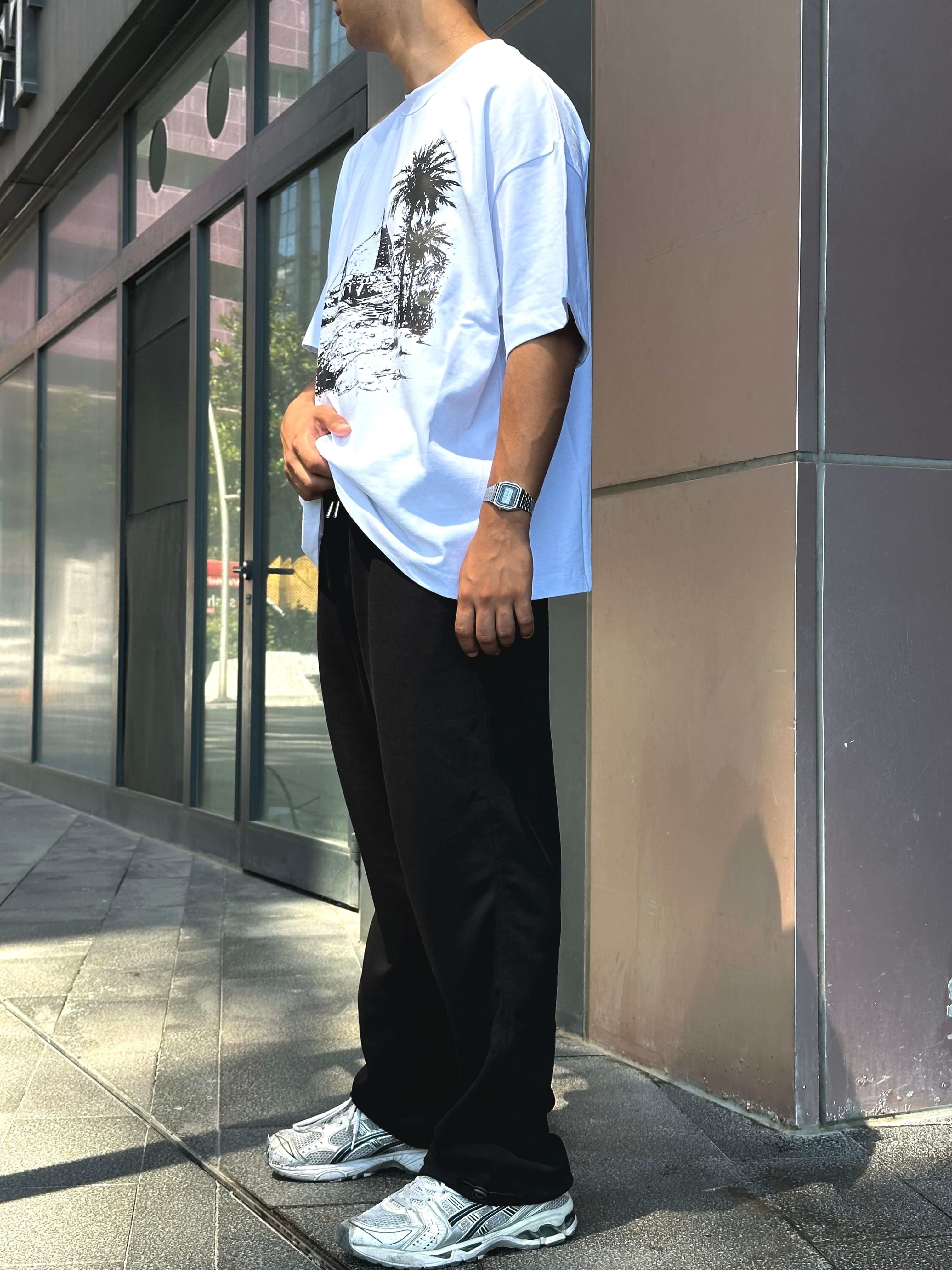 Yazlık HIGHER Basic Premium Ayarlanabilir Paça Oversize Eşofman Altı