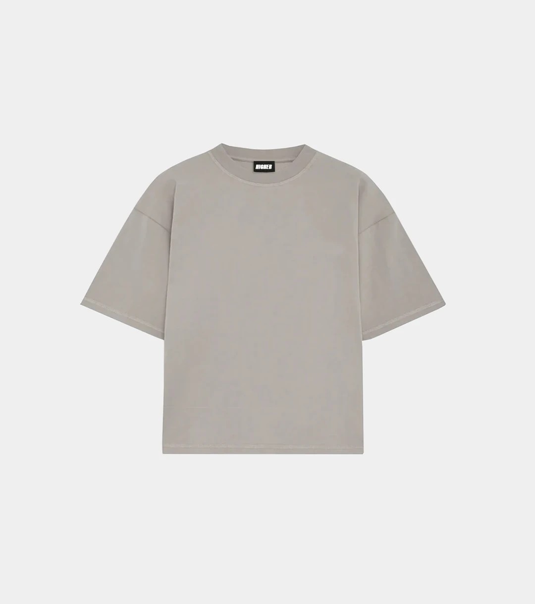 Basic Premium Taş Rengi Unisex Oversize T-shirt 