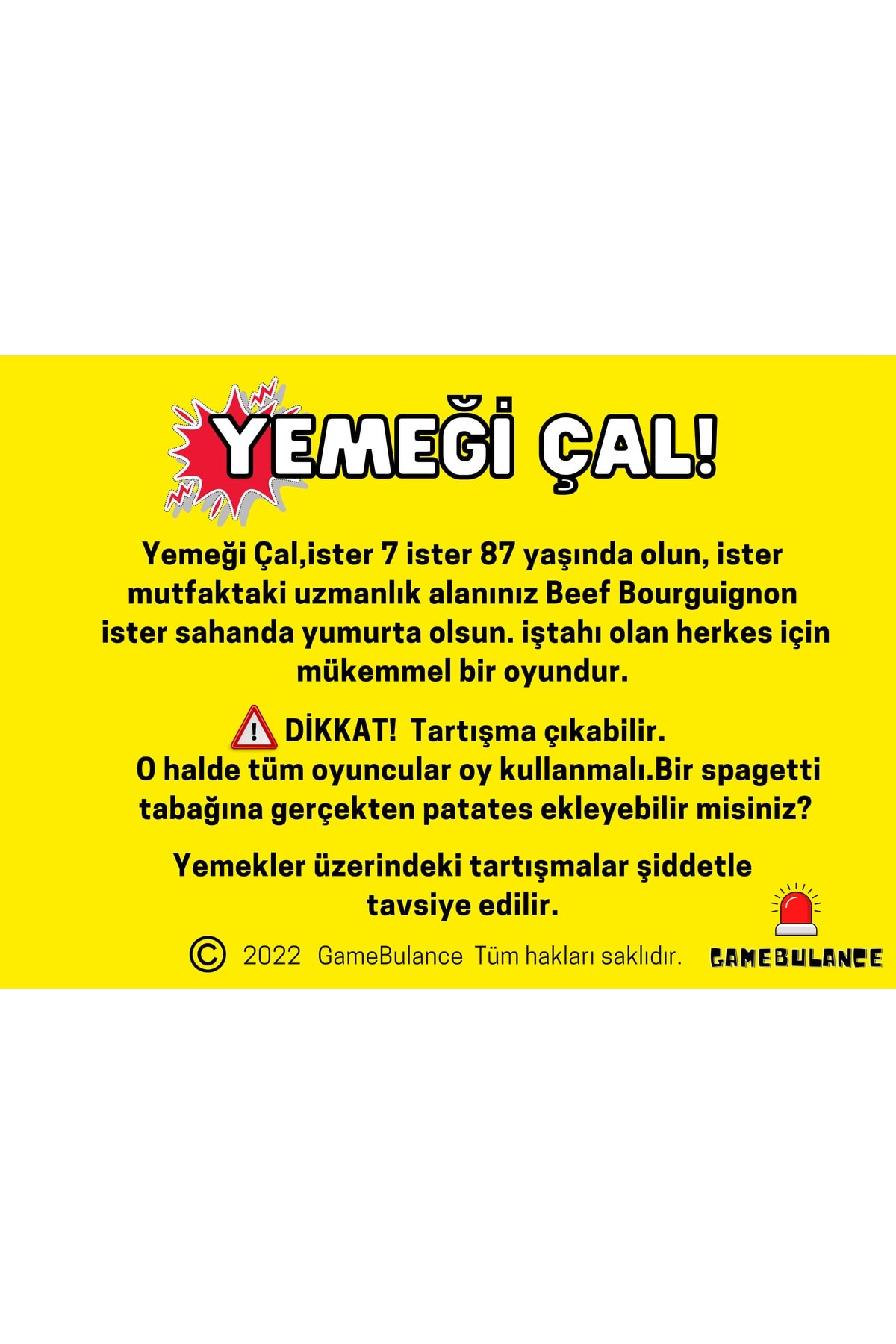 2'li Kart Oyunu Paketi | Yemeği Çal + Matematik Bombası