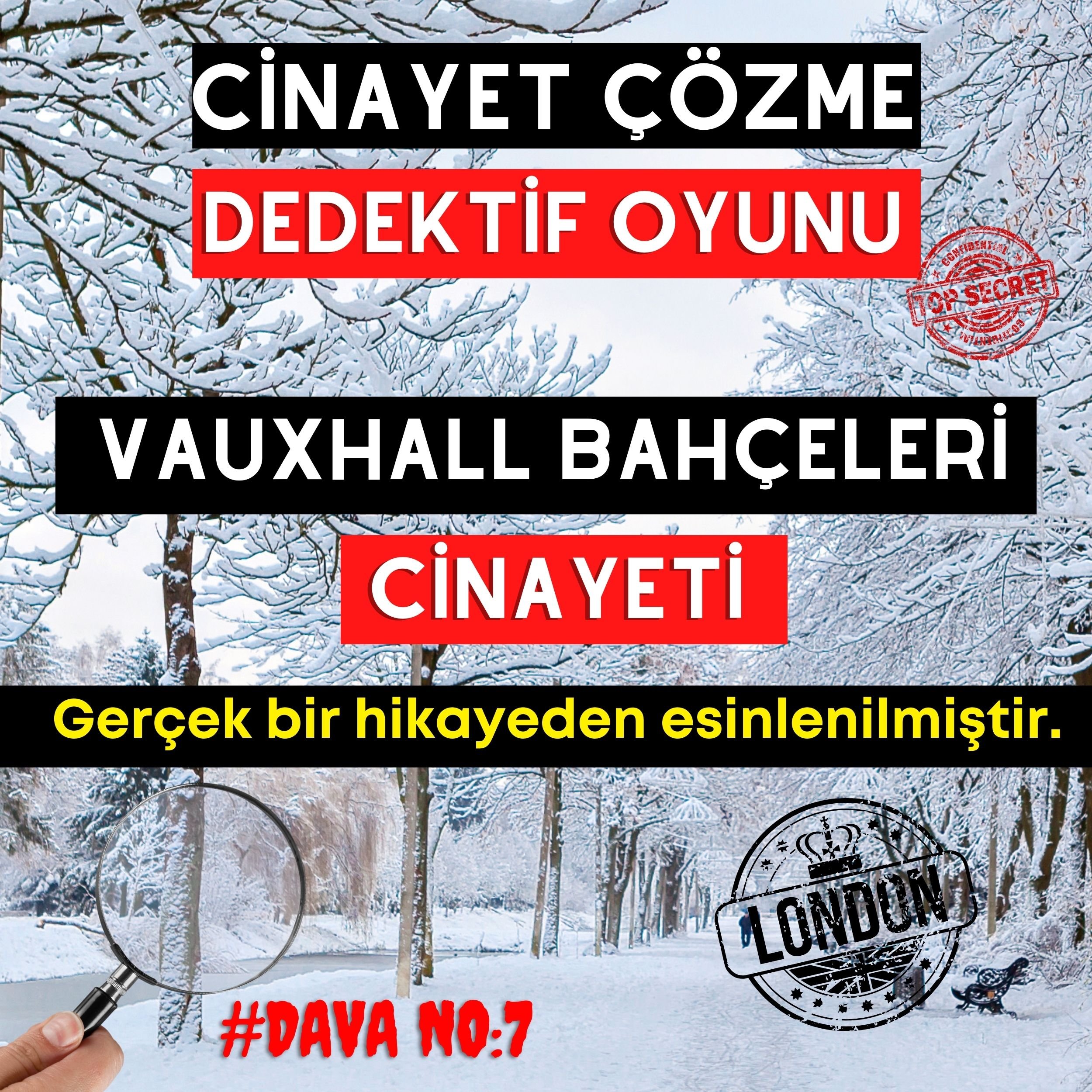 8'li Ekonomik Paket Cinayet Çözme Dedektiflik Oyunu | Çözülmemiş Davalar