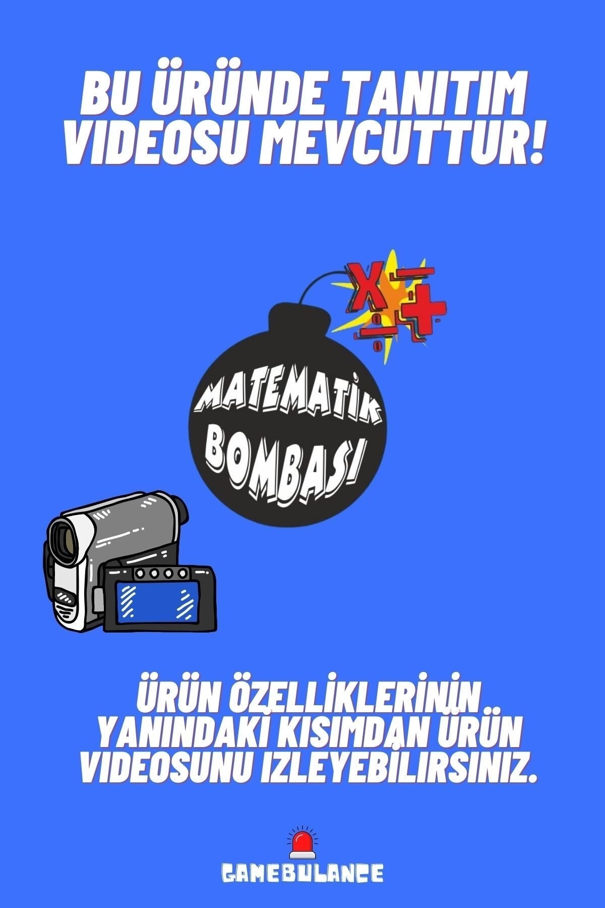 Matematik Bombası | Eğitici Zeka Geliştirici Kart Oyunu | Kutu Oyunu