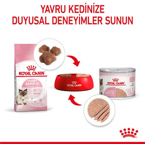 Royal Canin Mother & Babycat Instinctive Anne ve Yavru Yaş Kedi Maması, 195 G