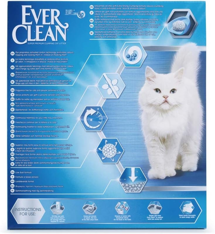 Ever Clean Extra Strong Clumping Esansız Kedi Kumu 6 L