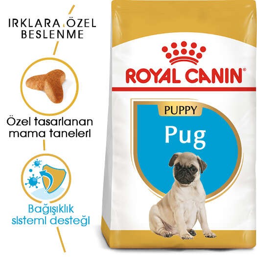 Royal Canin Pug Puppy Yavru Köpek Maması, 1,5 Kg